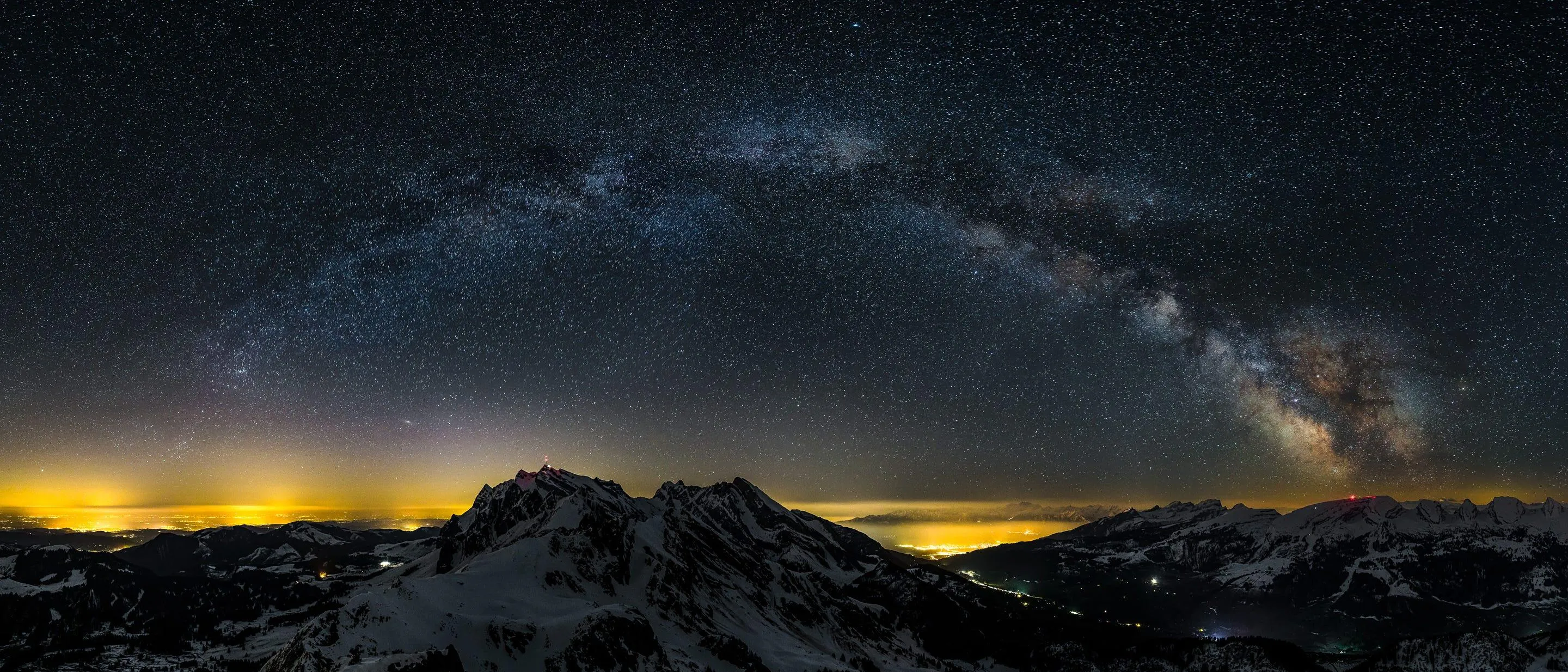 sky image during night