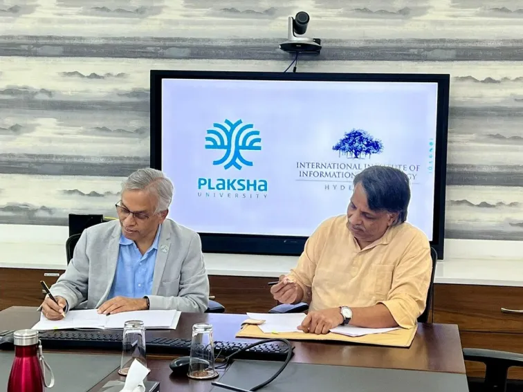 IIIT Hyderabad Signs Mo U with Plaksha University
