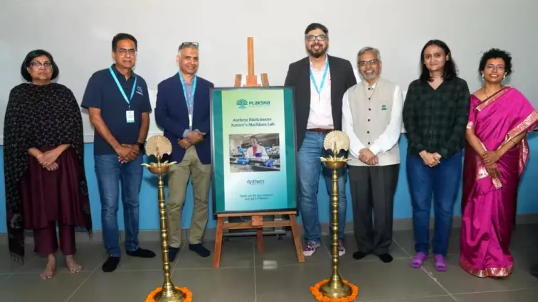 The Economic Times coverage titled ‘Plaksha Inaugurates Nature's Machines Lab’, reporting on the launch of a lab focused on nature-inspired technologies.