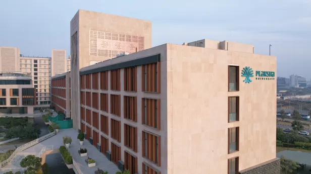 Plaksha's main building